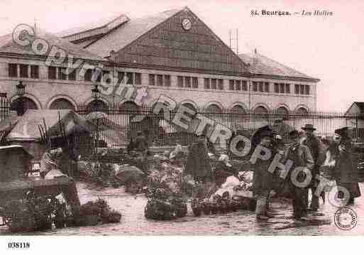 Ville de BOURGES, carte postale ancienne