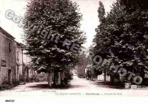 Ville de BOUSSENS, carte postale ancienne