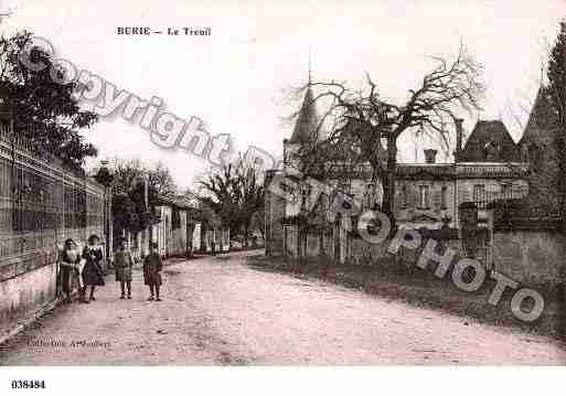 Ville de BURIE, carte postale ancienne