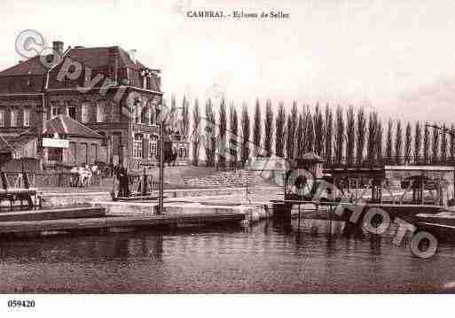 Ville de CAMBRAI, carte postale ancienne