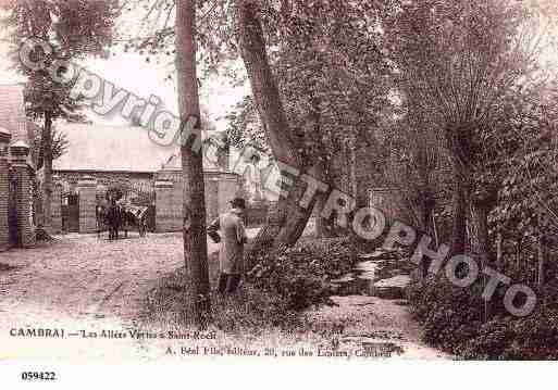 Ville de CAMBRAI, carte postale ancienne