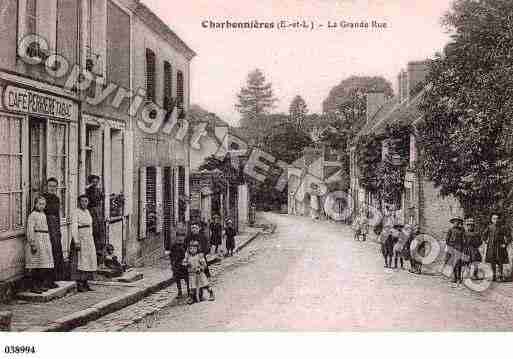 Ville de CHARBONNIERES, carte postale ancienne