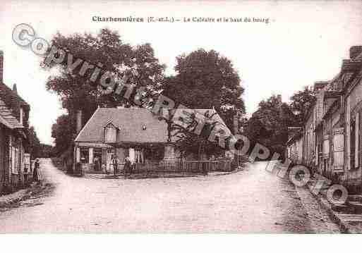 Ville de CHARBONNIERES, carte postale ancienne