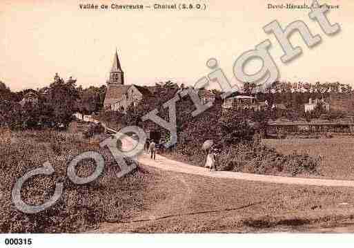 Ville de CHOISEL, carte postale ancienne