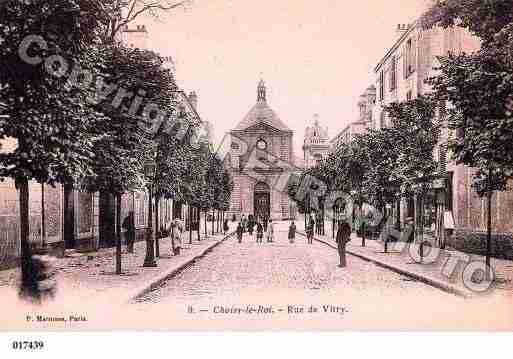 Ville de CHOISYLEROI, carte postale ancienne