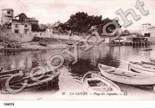 Ville de CIOTAT(LA), carte postale ancienne