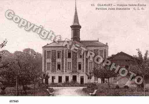 Ville de CLAMART, carte postale ancienne