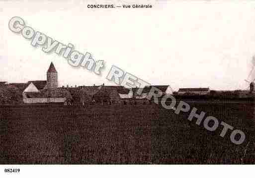 Ville de CONCRIERS, carte postale ancienne