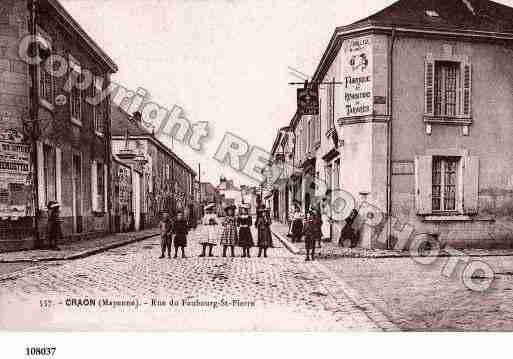 Ville de CRAON, carte postale ancienne