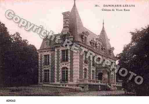 Ville de DAMMARIELESLYS, carte postale ancienne