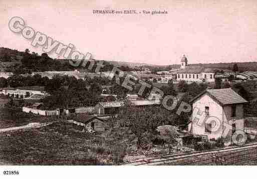 Ville de DEMANGEAUXEAUX, carte postale ancienne