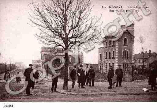 Ville de DRANCY, carte postale ancienne