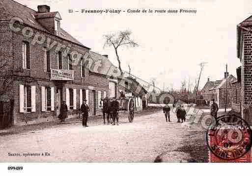 Ville de FRESNOYFOLNY, carte postale ancienne