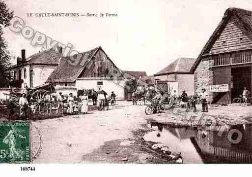 Ville de GAULTSAINTDENIS(LE), carte postale ancienne