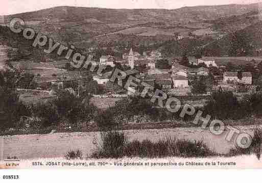 Ville de JOSAT, carte postale ancienne