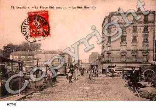 Ville de LEVALLOISPERRET, carte postale ancienne