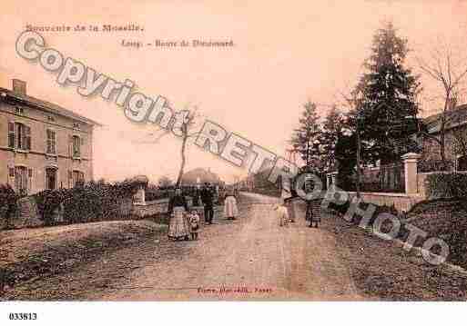 Ville de LOISY, carte postale ancienne