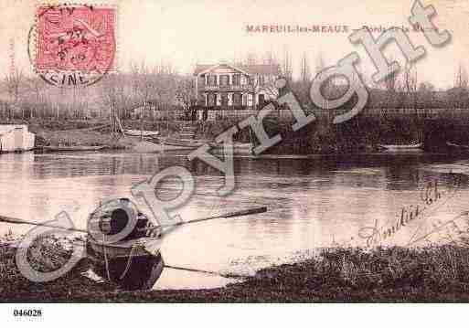 Ville de MAREUILLESMEAUX, carte postale ancienne