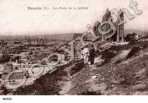 Ville de MARSEILLE, carte postale ancienne