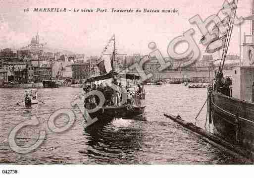 Ville de MARSEILLE, carte postale ancienne