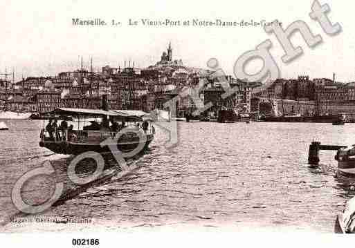 Ville de MARSEILLE, carte postale ancienne