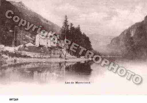 Ville de MONTRIOND, carte postale ancienne