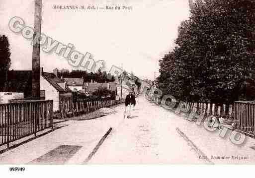 Ville de MORANNES, carte postale ancienne