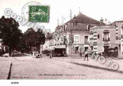 Ville de MORETSURLOING, carte postale ancienne