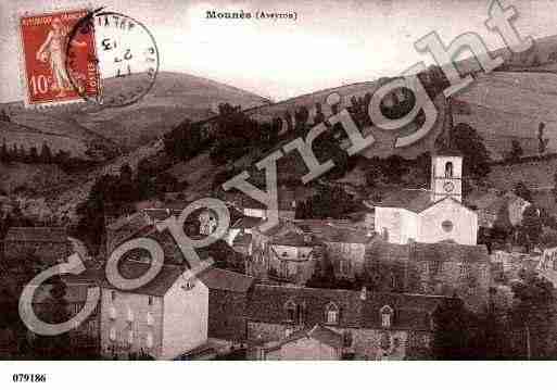 Ville de MOUNESPROHENCOUX, carte postale ancienne