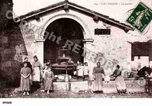 Ville de PLEUVEZAIN, carte postale ancienne