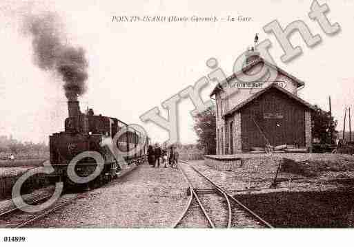 Ville de POINTISINARD, carte postale ancienne