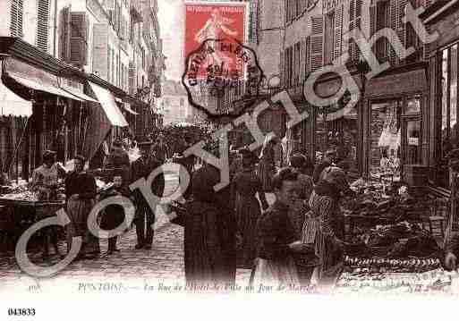 Ville de PONTOISE, carte postale ancienne