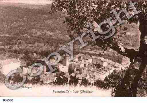 Ville de RAMATUELLE, carte postale ancienne