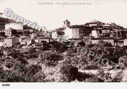 Ville de RAMATUELLE, carte postale ancienne