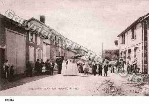 Ville de SAINTJEANSURMOIVRE, carte postale ancienne