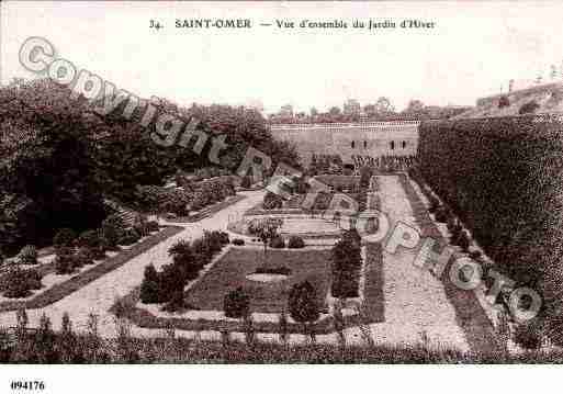 Ville de SAINTOMER, carte postale ancienne