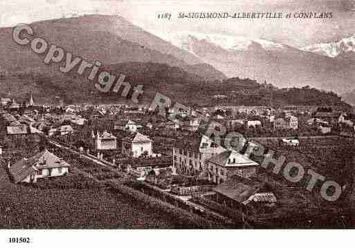 Ville de SAINTSIGISMOND, carte postale ancienne