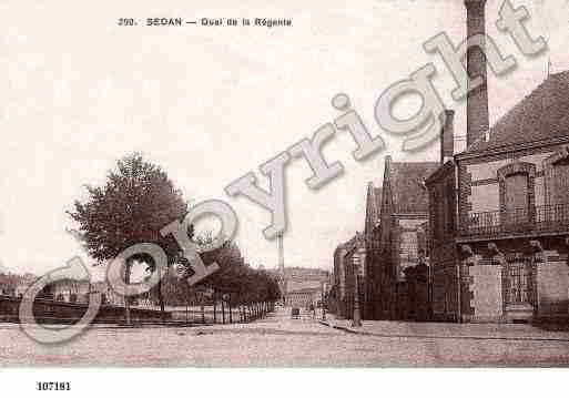 Ville de SEDAN, carte postale ancienne