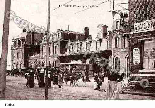 Ville de TREPORT(LE), carte postale ancienne