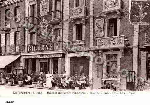 Ville de TREPORT(LE), carte postale ancienne