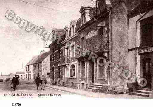 Ville de TURBALLE(LA), carte postale ancienne