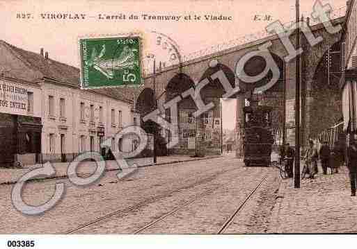 Ville de VIROFLAY, carte postale ancienne