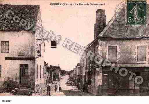 Ville de ARQUIAN, carte postale ancienne