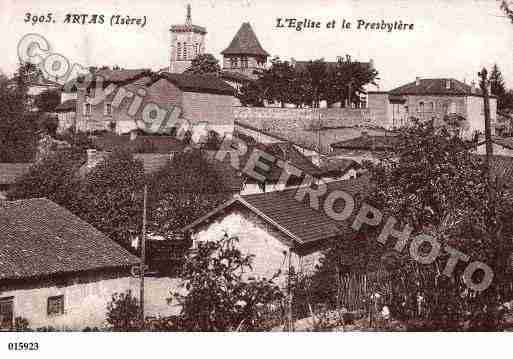 Ville de ARTAS, carte postale ancienne