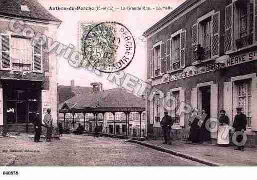 Ville de AUTHONDUPERCHE, carte postale ancienne