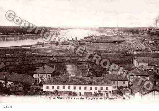 Ville de BOUCAU, carte postale ancienne