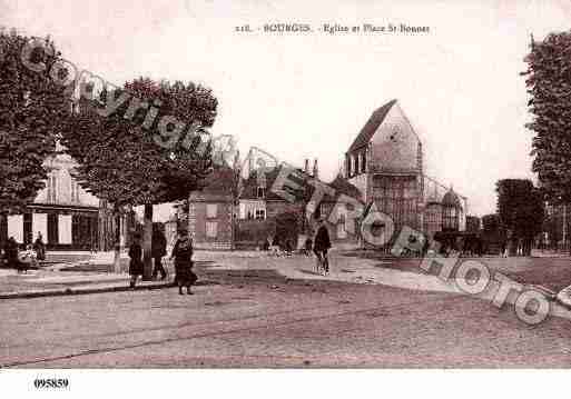 Ville de BOURGES, carte postale ancienne