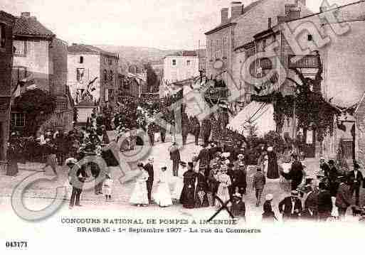 Ville de BRASSACLESMINES, carte postale ancienne