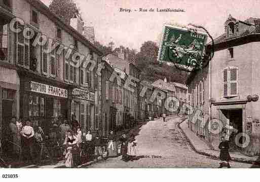 Ville de BRIEY, carte postale ancienne