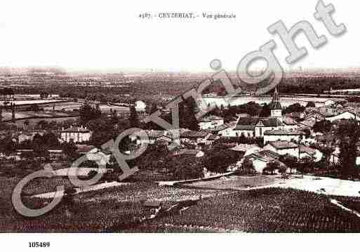 Ville de CEYZERIAT, carte postale ancienne